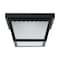 Nuvo Lighting 12W 9" LED Carport Flush 3K Dim, Black Finish with Frosted Glass 62/1572 - alternate 1